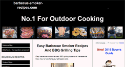 Desktop Screenshot of barbecue-smoker-recipes.com