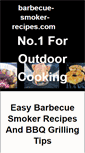 Mobile Screenshot of barbecue-smoker-recipes.com